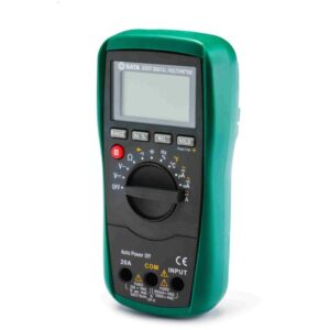 MULTIMETRO DIGITAL CON MEDICIÓN DE TEMPERATURA