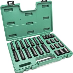 JUEGO COPAS DE IMPACTO DE PARED DELGADA 1/2" 26PC