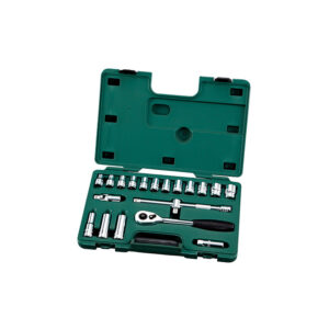 JUEGO COPAS 3/8" 6PT TAG PLASTICO 14PZ MM (CABEZA PERA)