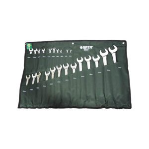 JUEGO LLAVES COMBINADAS (ESPEJO) LONA 23PC 6 - 32 MM