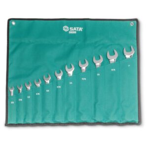 JUEGO LLAVES COMBINADAS (ESPEJO) LONA 11PC 3/8 - 1 PUL