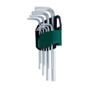 JUEGO LLAVE HEX LARGA  9PC 1.5 - 10 MM