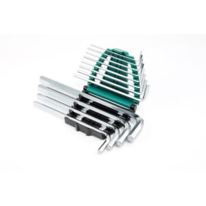 JUEGO LLAVE HEX LARGA  12PC 1/16 - 3/8 PUL