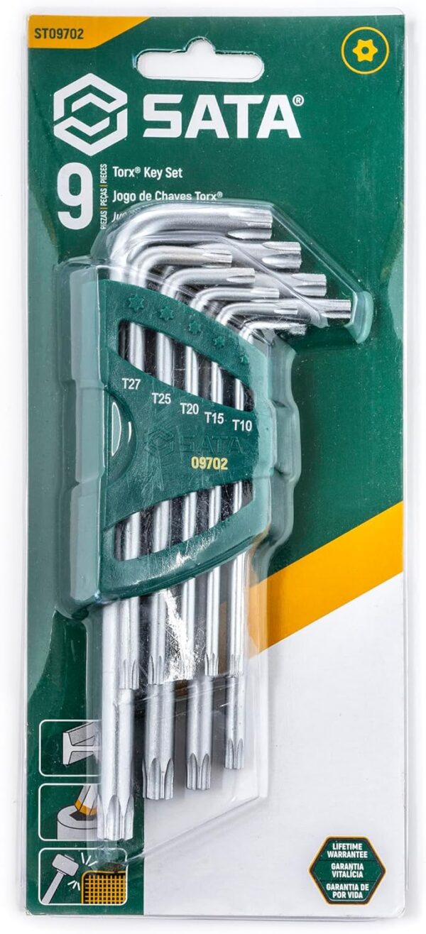LLAVE TORX LARGA DE SEGURIDAD T-45