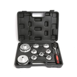JUEGO TAPAS PARA FILTRO DE ACEITE 31PC METALICO