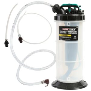 EXTRACTOR DE ACEITE NEUMATICO Y MANUAL 6L CON BOQUILLA