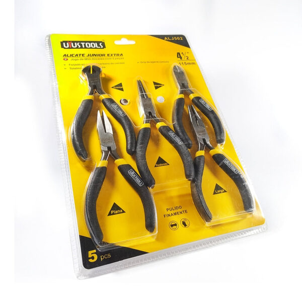 ALICATE MINI PINZA JGO 5PZ REF. ALJ502