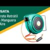 CARRETE PARA MANGUERA DE AIRE 10M