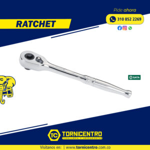 1/4"x3/8" RATCHET CON DOS CUADRANTE