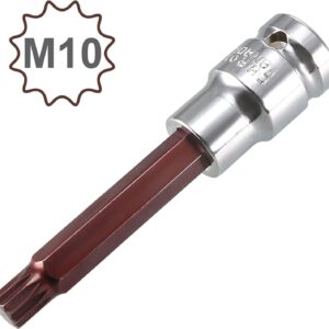 1/2"DR.120L BIT SOCKET SPLINE M-10
