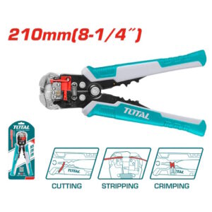 ALICATE PELACABLE 8 1/4" INDUSTRIAL MULTIFUNCION TOTAL (THT15246)