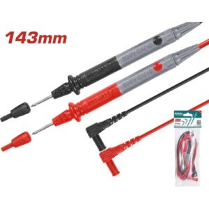 CABLE DE PRUEBA PARA MULTIMETRO 100CM TOTAL (TMT423)