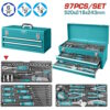 CAJA HERRAMIENTA INCLUYE 97 PZS INDUSTRIAL METALICA TOTAL (THPTCS70971)