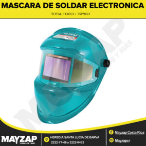 CARETA SOLDAR INTELIGENTE INDUSTRIAL DE NYLON VERDE TOTAL (TSP9103)