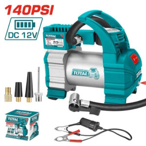 COMPRESOR MINI 12V 140PSI TOTAL PARA CARRO (TTAC1406)