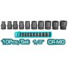 COPAS DE IMPACTO 1/2" INDUSTRIAL JUEGO X 10PZS TOTAL (THISTD12101)