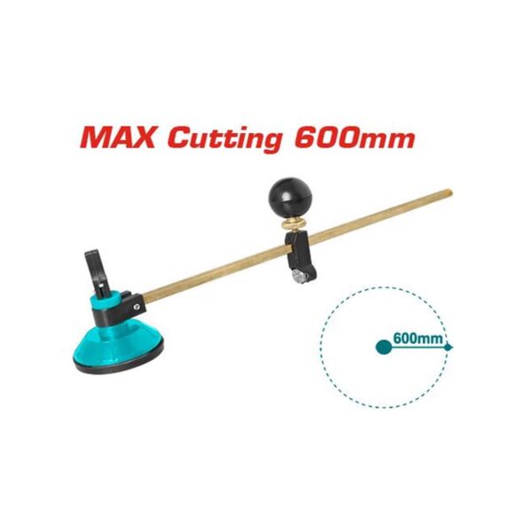 CORTA VIDRIO CIRCULAR CON CHUPA 60CM DE DIAMETRO TOTAL (TGCT16001)