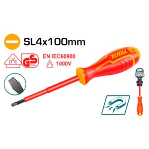 DESTORNILLADOR AISLADO 1000V INDUSTRIAL AMARILLO - ROJO TOTAL (THTIS4100)