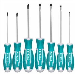 DESTORNILLADOR CROMO VANADIUM JUEGO X 7 PZS SUPER SELECT TOTAL (THT2506072) (16279)Ref: 16279