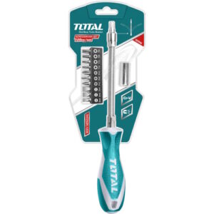 DESTORNILLADOR FLEXIBLE EN BLISTER INCLUYE 12 PUNTAS TOTAL (THT250FL1206)