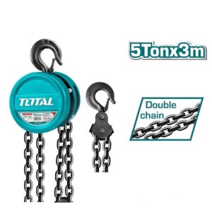 DIFERENCIAL 5 TONELADAS INDUSTRIAL CADENA 3 MTS TOTAL (THT1651)