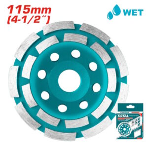 DISCO PULIR DIAMANTADO 4 1/2" PARA CONCRETO TOTAL (TAC2421151)