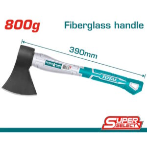 HACHA 800 G MANGO FIBRA DE VIDRIO TOTAL (THT788006)