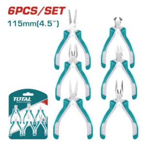 JUEGO DE ALICATES 4.5" X 6PZS TOTAL SUPER SELECT (THT1K0511)