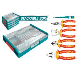 KIT DE HERRAMINETAS AISLADAS X 5 PZS INDUSTRIAL TOTAL (THKTV02P051)
