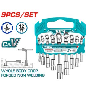 LLAVE COPA EN L INDUSTRIAL JUEGO X 9 PZS TOTAL (TLASWT0901)