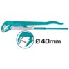 LLAVE TUBO 1 SUECA 40 MM DE AGARRE TOTAL (THT172013)
