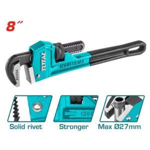 LLAVE TUBO 8" INDUSTRIAL TOTAL (THT170806)