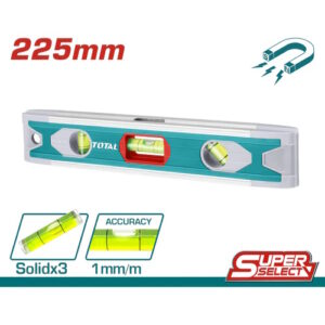 NIVEL TORPEDO BORDE ALUMINIO 225MM SUPER SELECT TOTAL (TMT2235) (16317)Ref: 16317