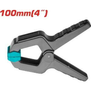 PINZA DE RESORTE PARA SUJECION 4" FUERZA DE AGARRE 12 KG TOTAL (THT13342)