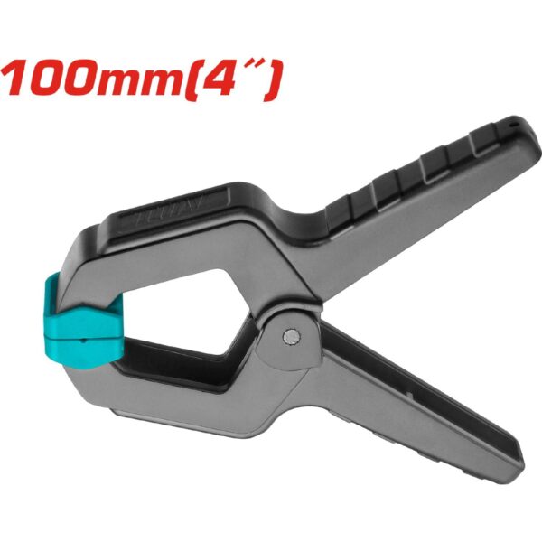PINZA DE RESORTE PARA SUJECION 4" FUERZA DE AGARRE 12 KG TOTAL (THT13342)