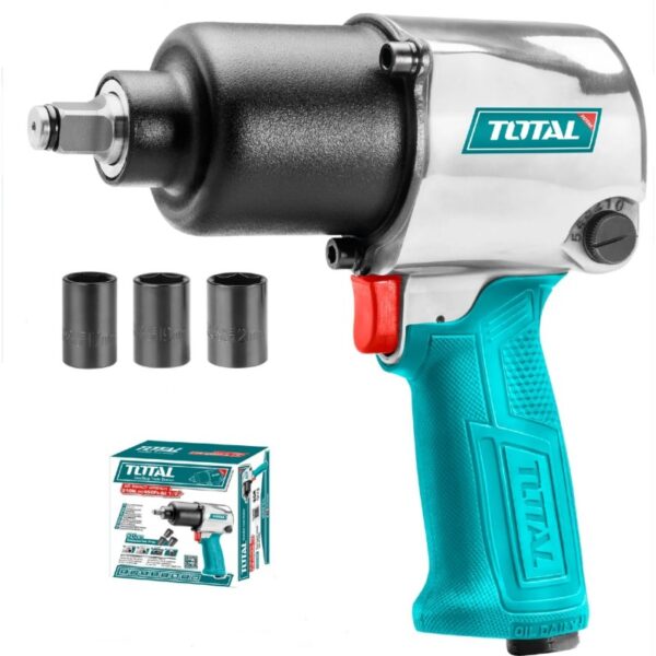 PISTOLA IMPACTO 1/2" NEUMATICA INDUSTRIAL TOTAL (TAT40122)