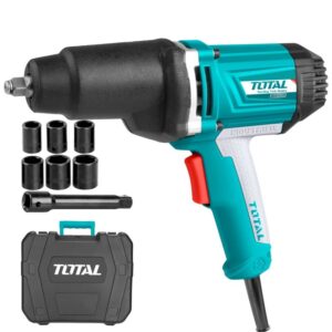PISTOLA IMPACTO ELECTRICA 1050W 120V INDUSTRIAL CAJA DE ENGRANAJES EN ALUMINIO 550NM TOTAL (UTIW10101)