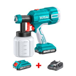 PISTOLA PINTAR INALAMBRICA 800ML 20V BATERIA Y CARGADOR NO INCLUIDO TOTAL (TSTLI2001)