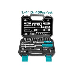 RACHE CON COPAS 1/4" X 45 PZS INDUSTRIAL TOTAL (THT141451)