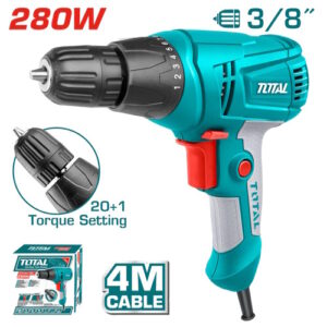 TALADRO DE ROTACION 3/8" 280W TOTAL (UTD502106)
