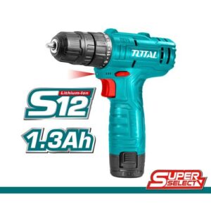 TALADRO INALAMBRICO 3/8" 12V TOTAL SUPER SELECT (UTDLI12415)