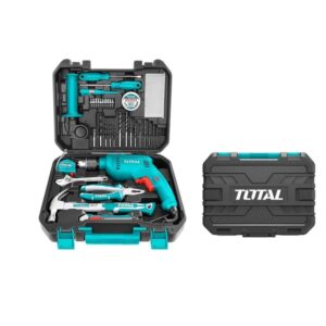 TALADRO PERCUTOR 1/2" 680W V/VARIABLE SUPER SELECT TOTAL CON ESTUCHE + 115PCS (UTHKTHP1152)