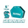 SUJETADOR MAGNETICO 5 75LBS 5 POSICIONES PARA SOLDAR TOTAL (TAMWH75056) (15276)Ref: 15276