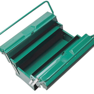 CAJA METALICA DE 17" TIPO ACORDEÓN - VERDE