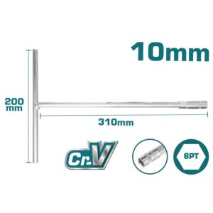 THTSW1006 - Llave de vaso con mango en T 6mm