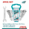 THTW71300 - Llave de vaso 6 piezas