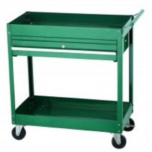 CARRO 2 BANDEJAS Y 1 GAVETA DE 29" - VERDE