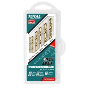 TMT46003 - Juego de brocas de acero 6 piezas