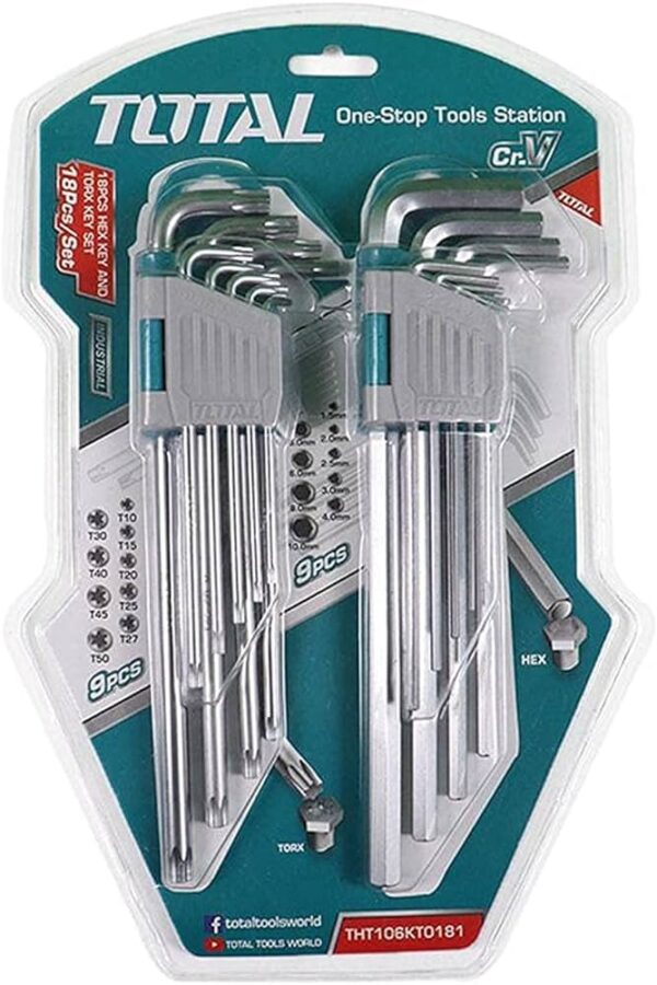 THISS1601 - Juego de llaves hexagonales 6 piezas