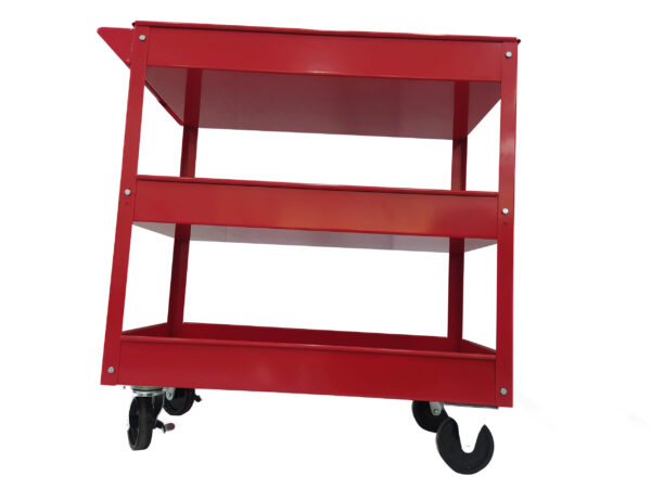 CARRO PORTA HERRAMIENTAS DE 3 NIVELES 719X365X663MM CON MANIGUETA 4 RUEDAS 13KG